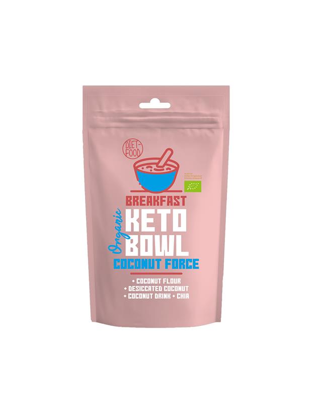 Bautura Coconut Force Keto Bowl Bio 200 grame Diet Food