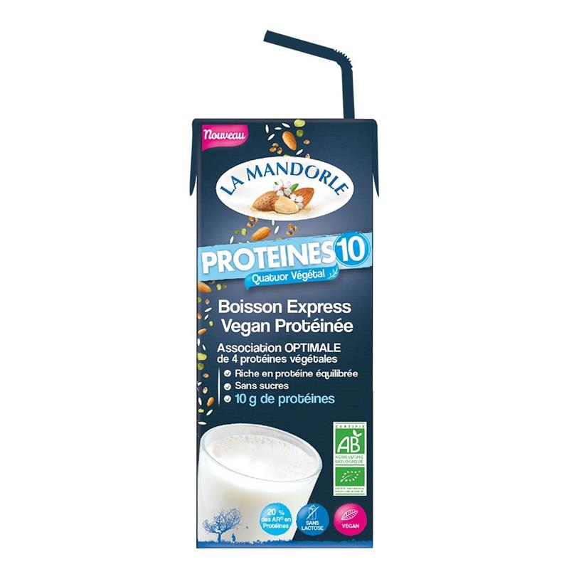 Bautura Vegana Expres Protein 10 Bio 200ml La Mandorle