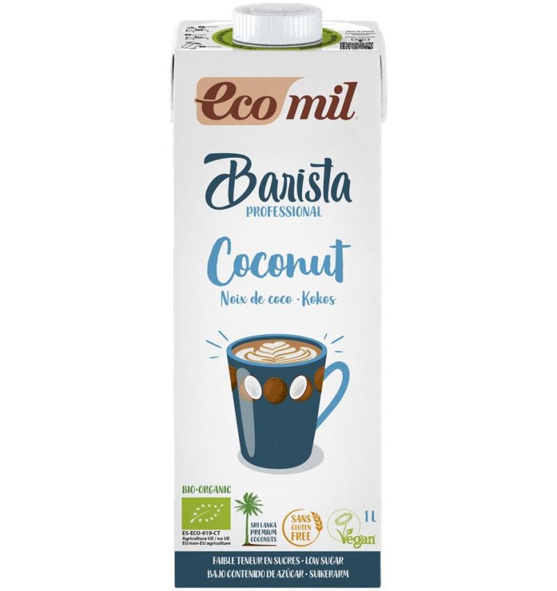 Bautura Vegetala de Cocos pentru Cafea Barista Bio 1 litru Ecomil