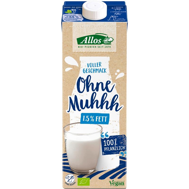 Bautura Vegetala Inlocuitor de Lapte Fara Lactoza Bio 1 litru Allos