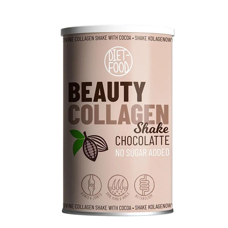 Beauty Colagen Shake cu Ciocolata 300 grame Diet Food