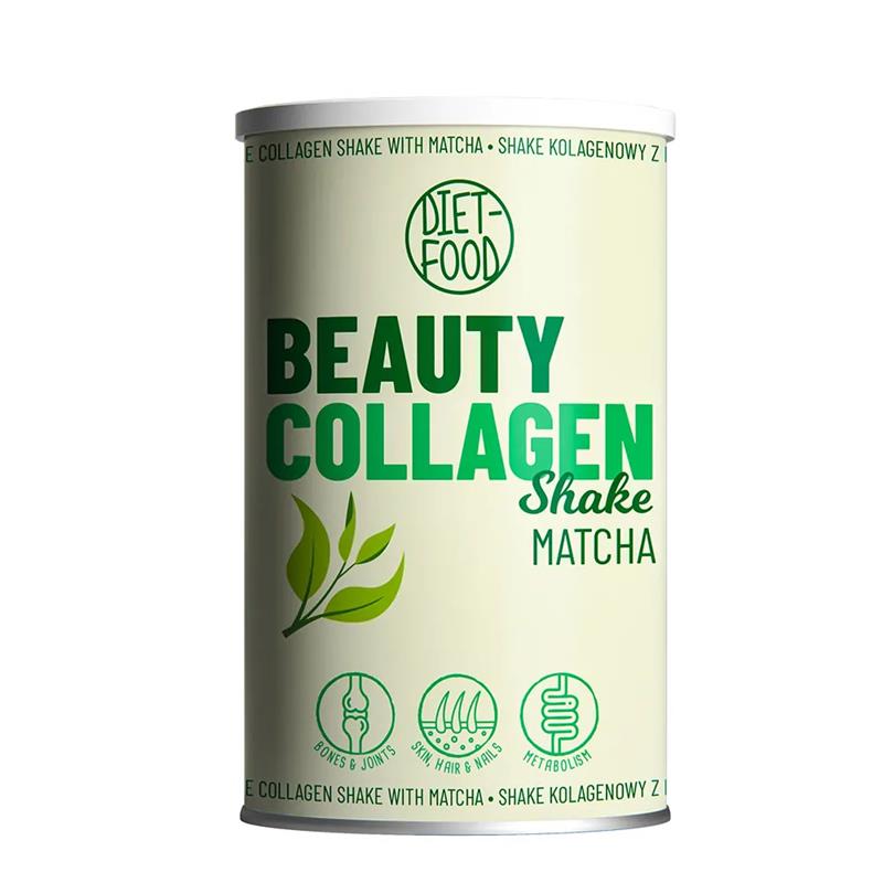 Beauty Colagen Shake cu Matcha 300 grame Diet Food