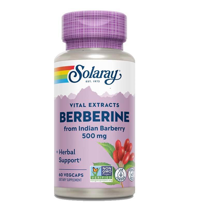 Berberine 60 capsule vegetale Solaray Secom