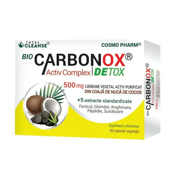 Bio Carbonox Activ Complex Detox 30 capsule Cosmo Pharm