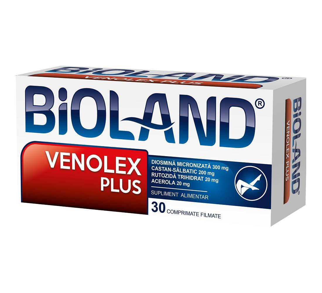 Bioland Venolex Plus 30 comprimate filmate Biofarm