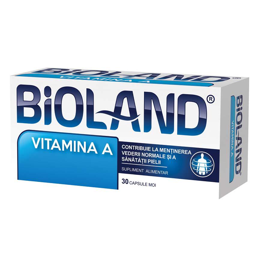 Bioland Vitamina A 8000UI 30 capsule Biofarm