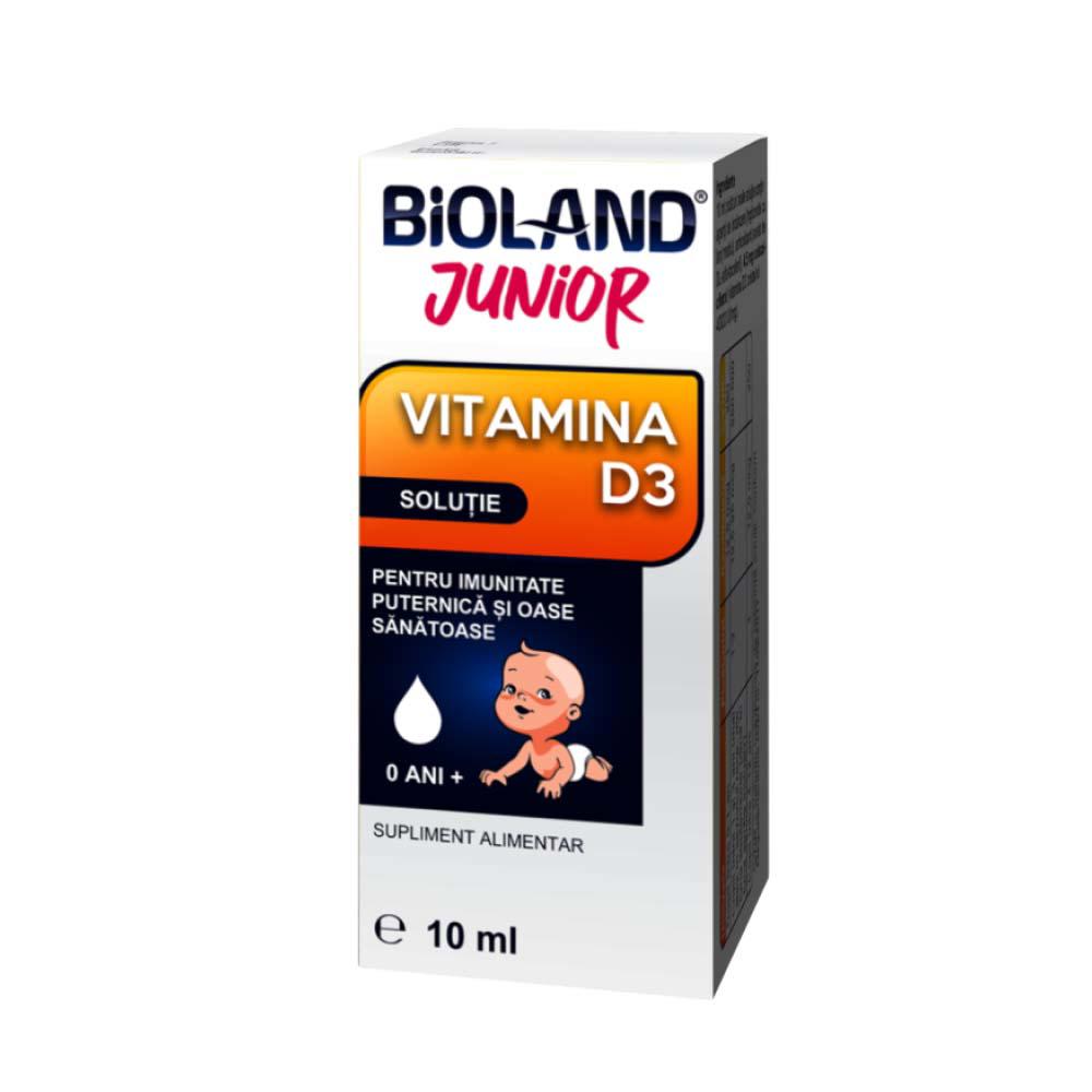 Bioland Vitamina D3 Junior 10 mililitri Biofarm