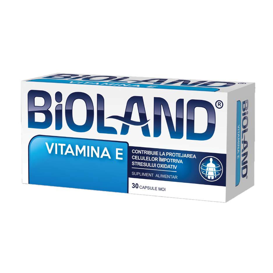 Bioland Vitamina E 50 miligrame 30 capsule Biofarm