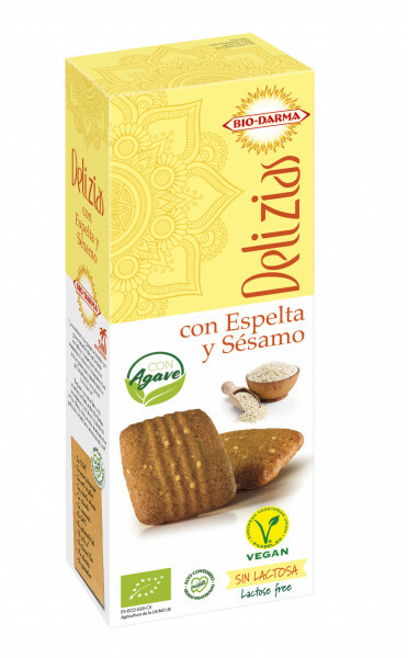 Biscuiti din Spelta cu Susan Indulciti cu Agave Bio 135gr Bio Darma