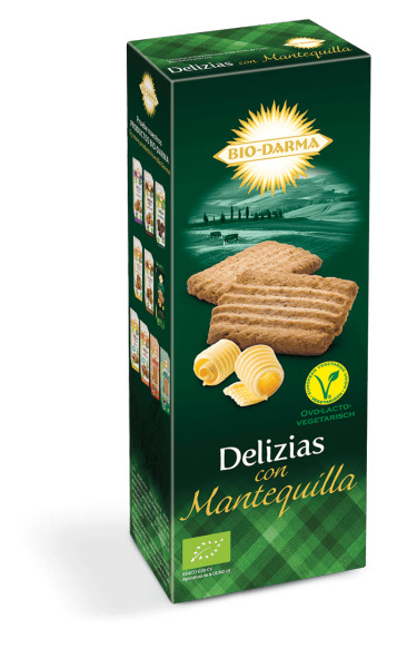 Biscuiti din Spelta cu Unt Bio 110gr Bio Darma