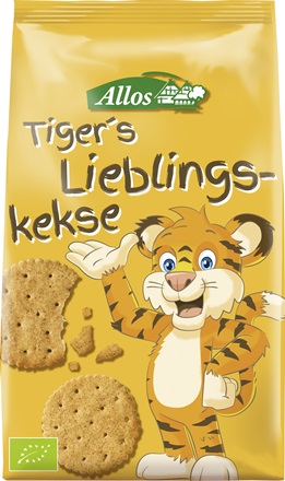 Biscuiti pentru Copii Tiger Bio 150gr Allos