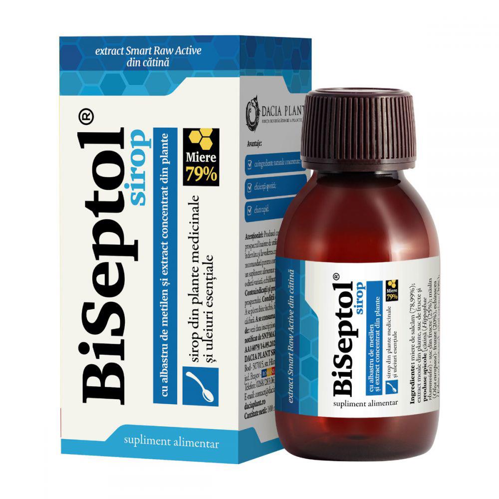 Biseptol Sirop Extract Concentrat 100 mililitri Dacia Plant
