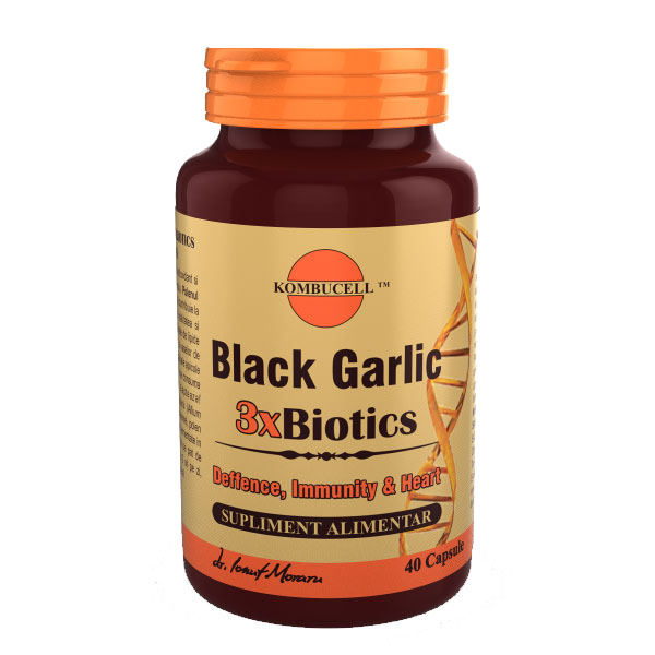 Black Garlic 3xBiotics 40 capsule Medica