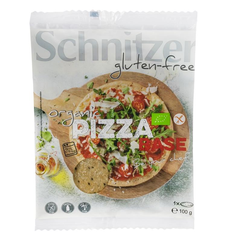 Blat de Pizza Fara Gluten Bio 100 grame Schnitzer