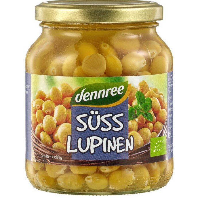 Boabe de Lupin Bio 340 grame Dennree