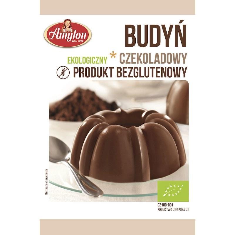 Budinca de Ciocolata Fara Gluten Bio 40 grame Amylon