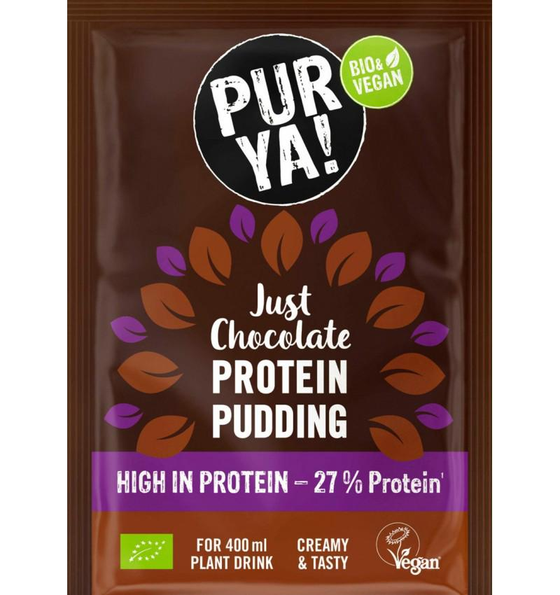 Budinca Proteica de Ciocolata 27% Proteina Eco 46 grame Pur Ya