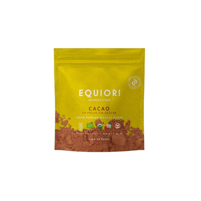 Cacao Pudra Bio 200 grame Equiori