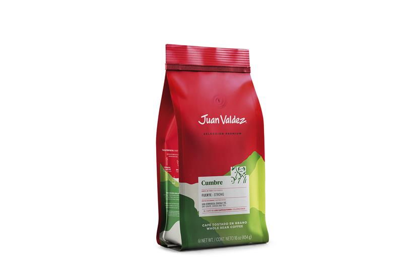 Cafea Boabe Cumbre Premium Selection 454 grame Juan Valdez