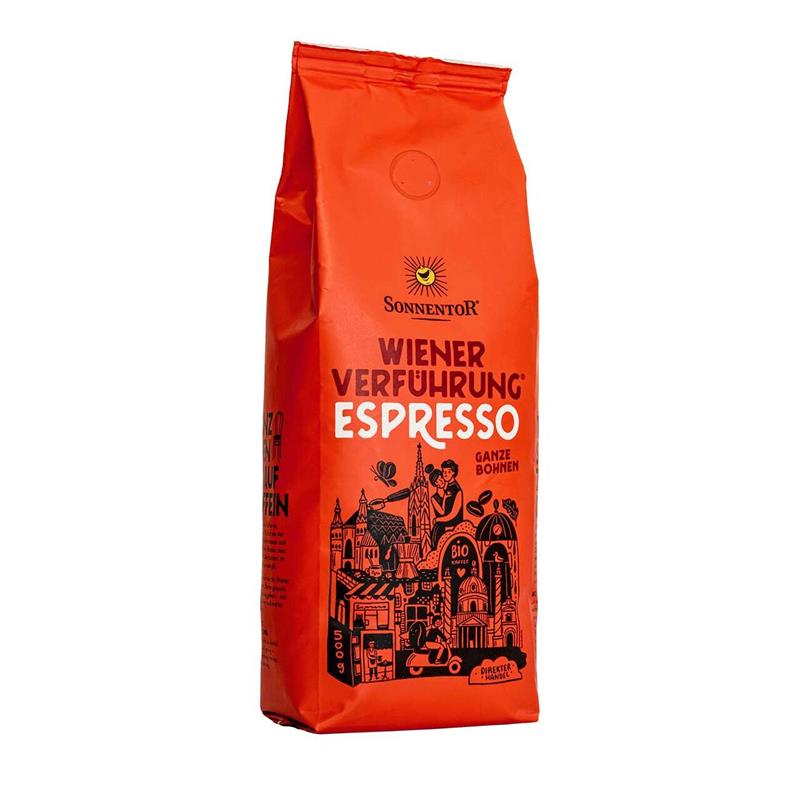 Cafea Espresso Boabe Ispita Vieneza Bio 500 grame Sonnentor