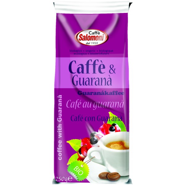 Cafea & Guarana Bio Salomoni 250gr