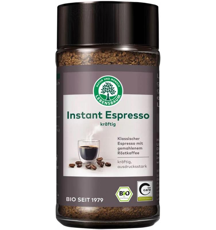Cafea Instant Espresso Bio 100 grame Lebensbaum