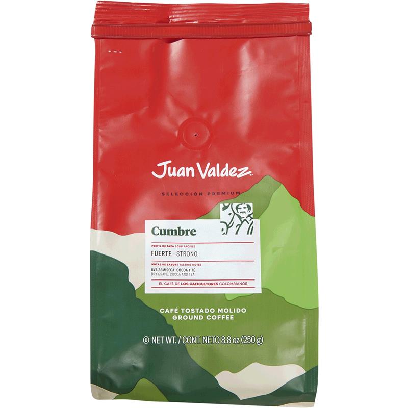 Cafea Macinata Cumbre Premium Selection 250 grame Juan Valdez