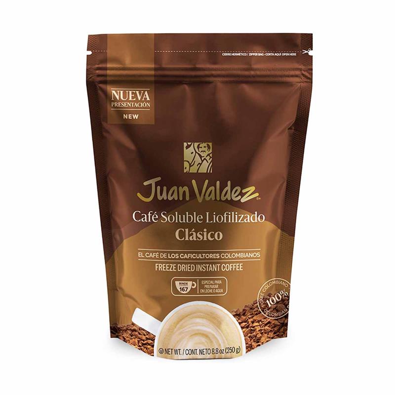 Cafea Solubila Liofilizata Clasica 250 grame Juan Valdez