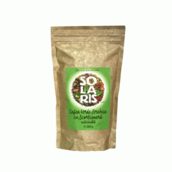 Cafea Verde Arabica Macinata cu Scortisoara Solaris 260gr