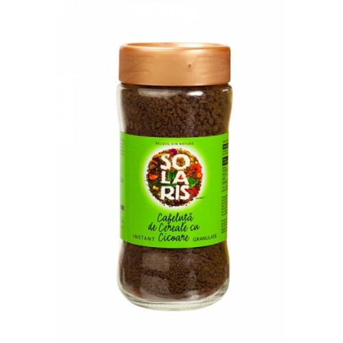 Cafeluta de Cereale si Cicoare Granulata Borcan Solaris 100gr