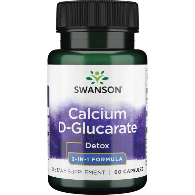 Calciu D-Glucarate 250mg 60cps Swanson