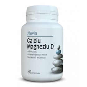 Calciu Magneziu Vitamina D Alevia 30cpr