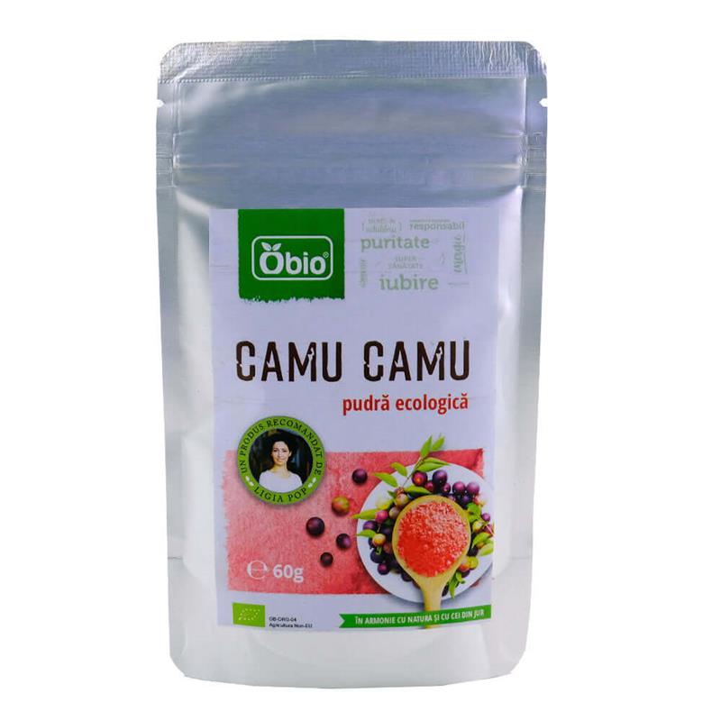 Camu Camu Pulbere Bio Raw Obio 60gr