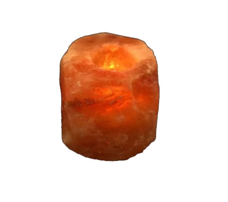 Candela din Cristale de Sare Naturala 1-1.5kg 1buc Monte