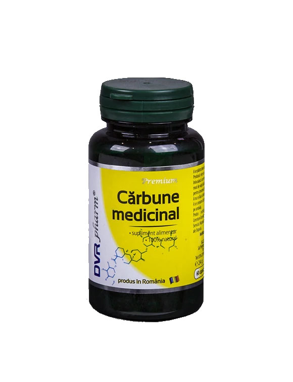 Carbune Medicinal 60cps DVR Pharma