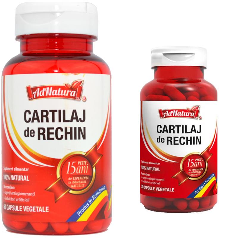 Cartilaj de Rechin 60+30 capsule Adserv