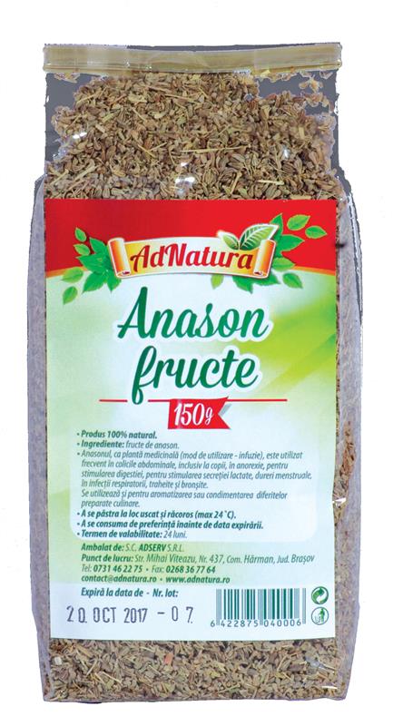 Ceai Anason Fructe Adserv 150gr