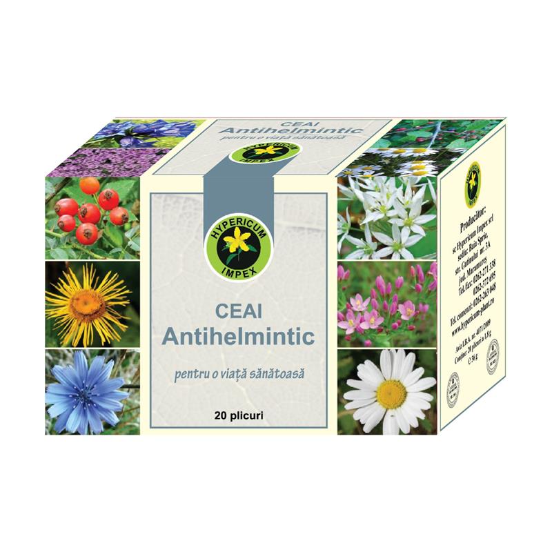 Ceai Antihelmintic 20pl Hypericum