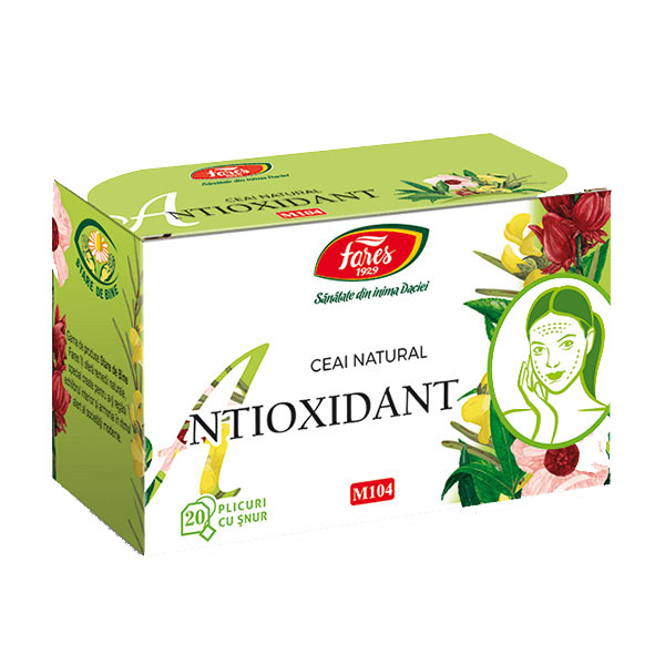 Ceai Antioxidant 20 pliculete Fares