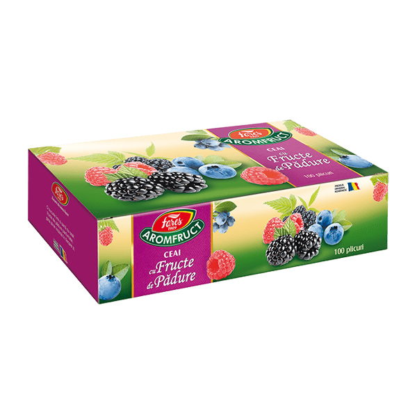 Ceai Aromfruct Fructe de Padure 100 plicuri Fares