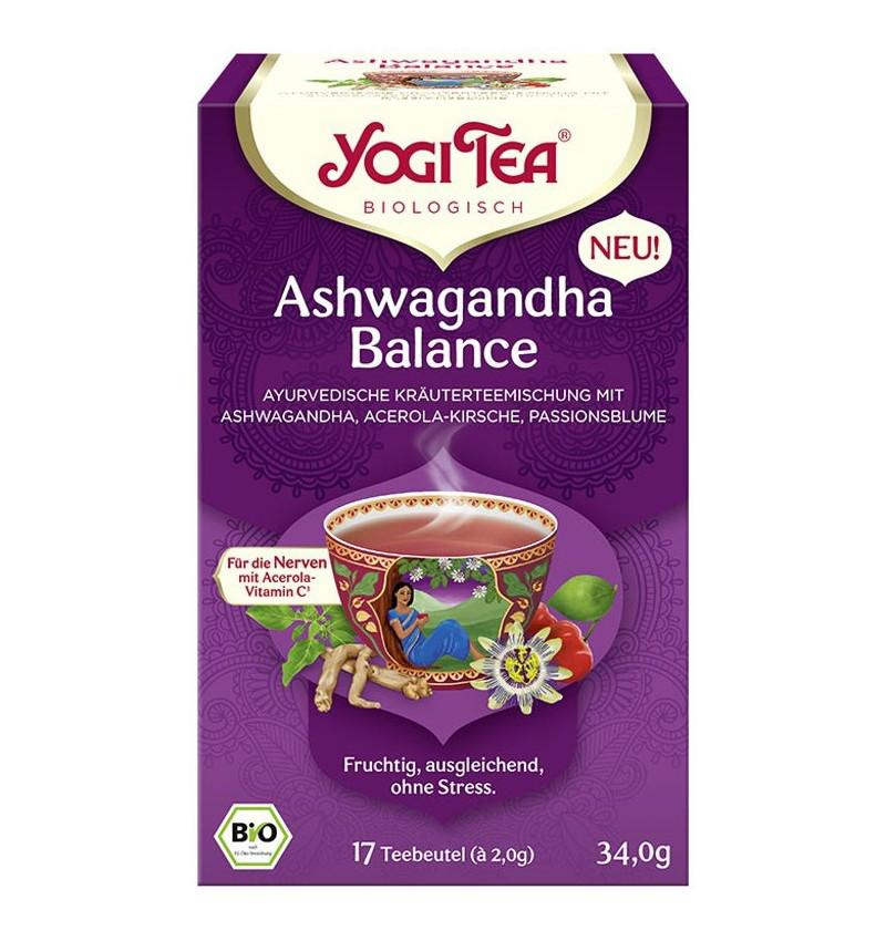 Ceai Ashwagandha Balance Eco 17 pliculețe a 2,0 grame Yogi Tea