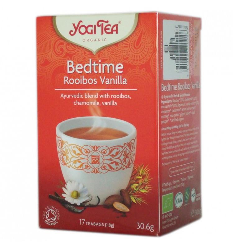 Ceai Bio de Seara cu Roibos si Vanilie Yogi Tea 30.60gr