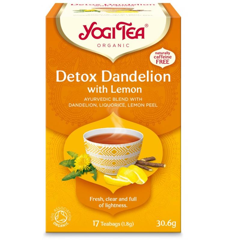 Ceai Bio Detoxifiant cu Lamaie Yogi Tea 30.60gr