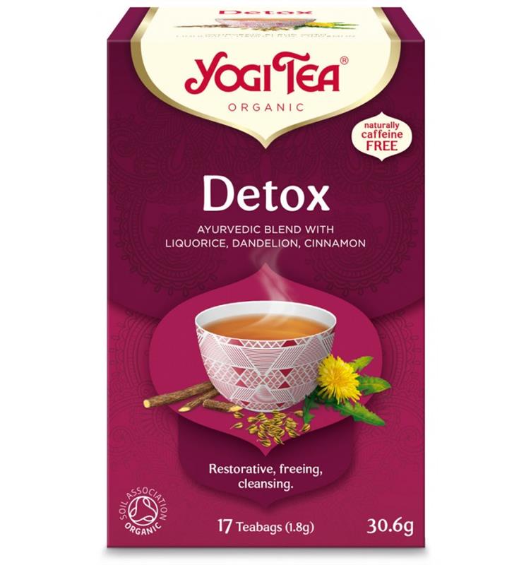 Ceai Bio Detoxifiant Yogi Tea 30.60gr