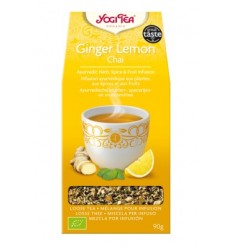 Ceai Bio Ghimbir si Lamaie Vrac Yogi Tea 90gr