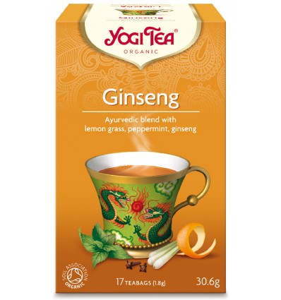 Ceai Bio Ginseng Yogi Tea 30.60gr