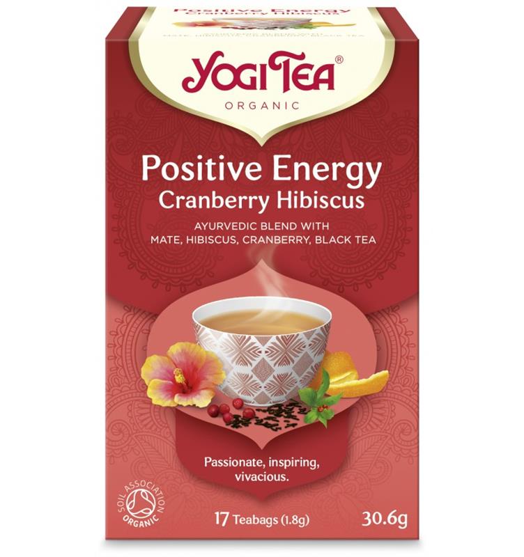 Ceai Bio Merisor si Hibiscus Yogi Tea 30.6gr