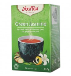 Ceai Bio Verde cu Iasomie Yogi Tea 30.60gr
