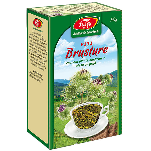 Ceai Brusture Radacina 50gr Fares