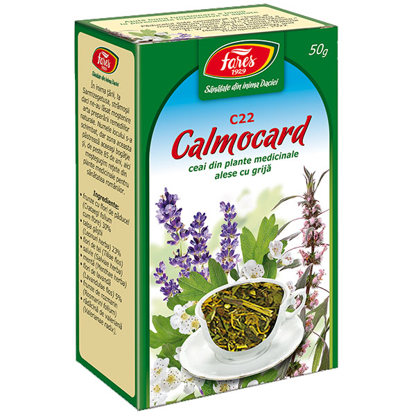 Ceai Calmocard (Calmant Cardic) Fares 50gr